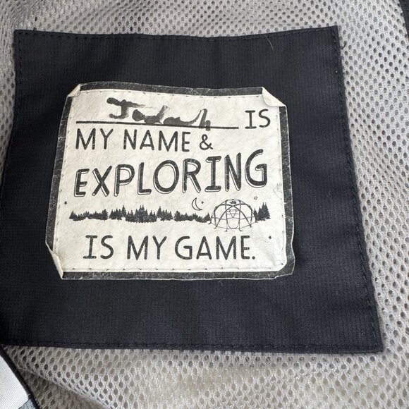 North Face Girls Youth Large Rain Wind Jacket Hooded Gorpcore Grunge Outdoors - Picture 5 of 11